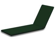 75.25 in. Full Cushion in Forest Green