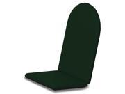 46 in. Full Cushion in Forest Green