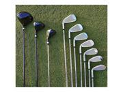 10 Pc Men s Right Handed Golf Club Set