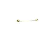 24 in. Towel Bar in Polished Brass Finish