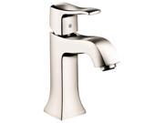 Mid Arc Bathroom Faucet in Polished Nickel Finish