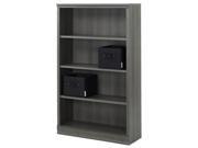 Bookcase with Storage Baskets in Gray
