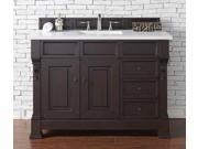 Single Sink Bathroom Vanity with Snow White Quartz Top