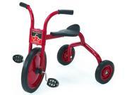 14 in. Trike in Red and Black Set of 2