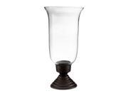 Amber Home Goods Traditions Collection Hurricane with Traditional Chimney