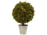 Pine Ball with Iron Top in Green