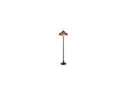 Warehouse of Tiffany Arielle Red Bronze Floor Lamp