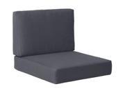 Arm Chair Cushion in Dark Gray