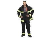 Adult Firefighter Suit size Adult Small Black CHICAGO Helmet Sold Separately