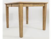 Jofran Turners Landing Counter Height Solid Wood Table w Extension Leaf