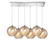 Elk Lighting Watersphere 6 Light Pendant in Polished Chrome 31380 6RC CMP