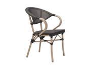 Dining Chair in Brown Set of 2