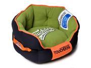 Touchdog Original Castle Bark Ultimate Rounded Premium Dog Bed