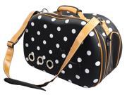 Fashion Dotted Venta Shell Perforated Collapsible Military Grade Designer Pet Carrier
