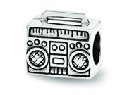 Sterling Silver Reflections Boombox Bead