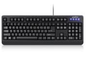 Perixx PERIBOARD 517 Water Proof Keyboard – SGS Certified IP 65 Level Fit with Medical and Industrial Environment Black US English Layout