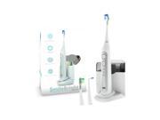 Elite Sonic Toothbrush with UV Sanitizing Charging Base Platinum Edition