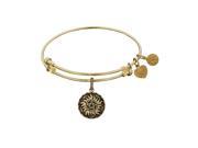 Brass Yellow Supernatural Anti Possession Symbol Charm For Angelica Bangle