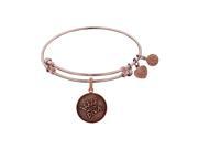 Brass with Pink Finish Diva Charm For Angelica Bangle
