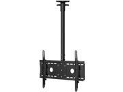 Cheetah Mounts Plasma LCD TV Tilt And Swivel Ceiling Mount for 32 to 63 Inch Black