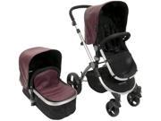 Baby Roues LeTour Lux II MAUVE Lightweight Compact Stroller w Bassinet