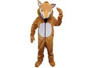 Furry Fox Mascot Adult Costume Size Standard