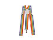 Wide Striped Suspenders Adult Accessory