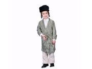Jewish Rabbi Bekitcha silver Child Costume Size 8 10 Medium