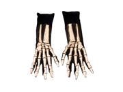 Gloves Skeleton Costume Accessory