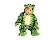Frog Plush Green Toddler 6 12MO