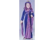 Renaissance Princess Velvet Child Small Costume