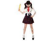 Zombie Zone Charm School Adult Costume Size Small 4 6