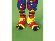 Clown Shoes and Toe Sock Set Accessory
