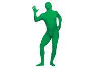 Skin Suit Green Teen Adult Costume Size Small