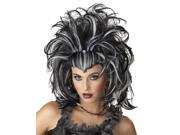 Wig Evil Sorceress Black White