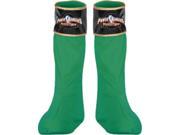 Power Ranger Green Boot Covers Costume Accessory