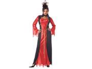 Vampire Countess Adult Halloween Costume Size 8 10 Medium