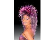 Fiber Optic Wig Purple