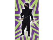 Ninja Complete Child Costume Size Small Black