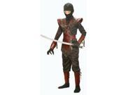 Child Red Leather Ninja Costume FunWorld 5920