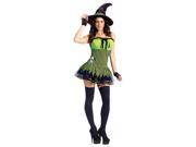 Rockin Witch Adult Costume Size Medium Large 10 14