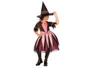 Sparkle Witch Child Costume Size Large 12 14