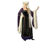 Medieval Lady Adult Costume Size Medium 8 12