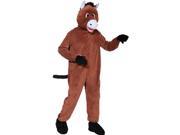 Horse Mascot Adult Costume Size One size