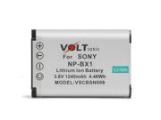 Voltsonic 1240mAh Li Ion Rechargeable Digital Camera Battery for Sony NP BX1
