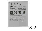 Voltsonic 730mAh Li Ion Rechargeable Digital Camera Battery for Nikon EN EL8 2 Pack