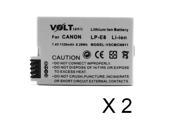 Voltsonic 1120mAh Li Ion Replacement Digital Camera Battery for Canon LP E8
