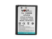 Voltsonic 900mAh Li Ion Replacement Digital Camera Battery for Canon LP E10