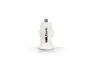 Voltsonic 3.1A Compact Mini Low Profile Dual USB Flexible Charge Car Charger for iPhone 5S 5C 5 iPad Mini Galaxy S4 S3 Note 2 3 Nexus iPod Android Devices