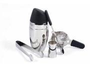 Barman s Deluxe Cocktail Shaker Set Stainless Steel